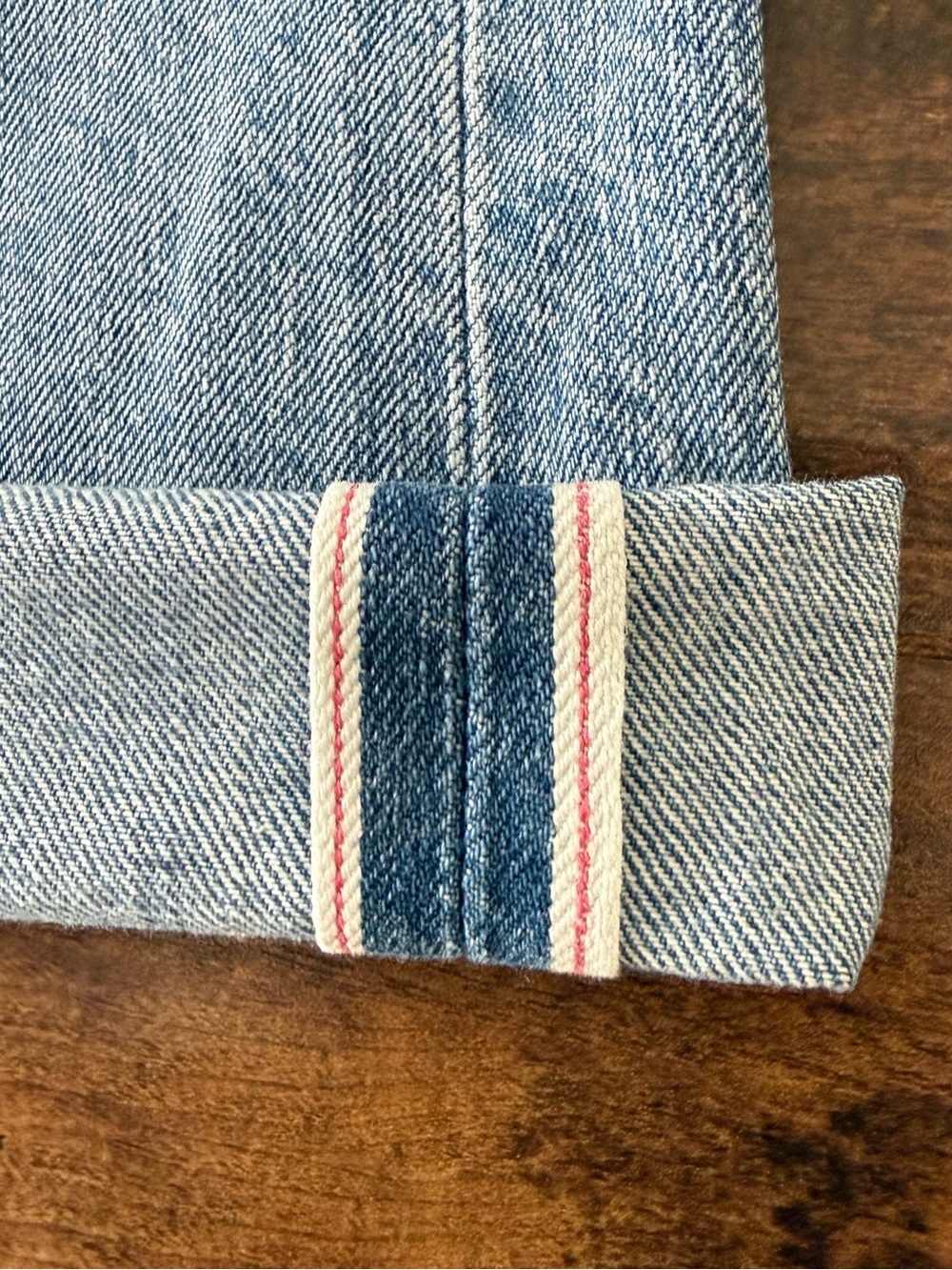 NWT Levi's Premium 505 Regular Fit Selvedge Denim Jeans 32x30